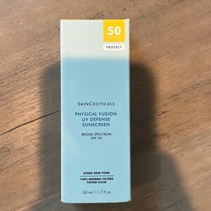 SkinCeuticals 
physical fusion UV defense sunscreen, broad spectrum SPF 50